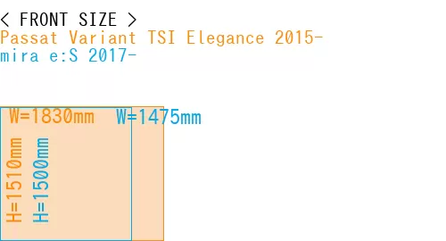 #Passat Variant TSI Elegance 2015- + mira e:S 2017-